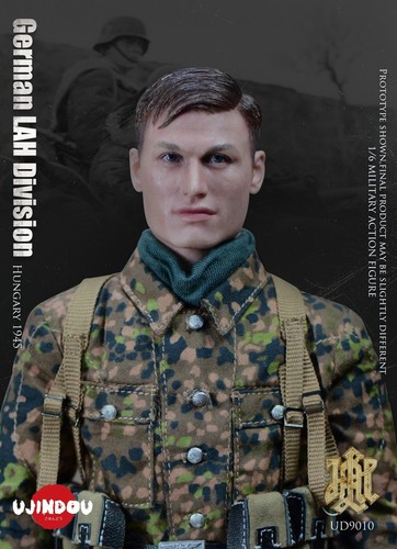 Figura de acción UJINDOU WWII División Alemana LAH Hungría 1945 1/6 UD9010 EN STOCK - Imagen 8 de 12