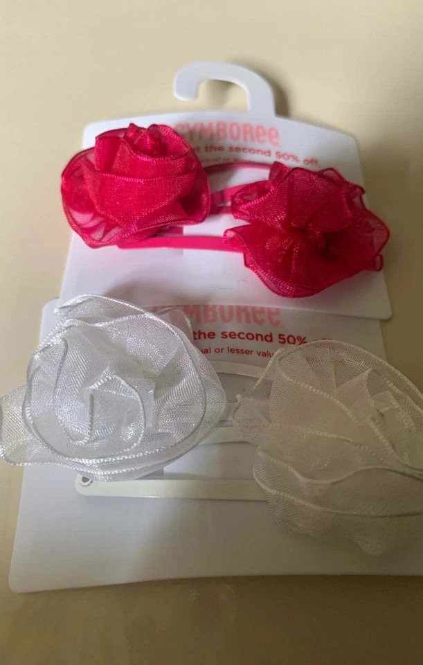 Juego de pasadores de moda Gymboree para niñas de hadas nuevo con etiquetas accesorio para el cabello Foto 2 de 3
