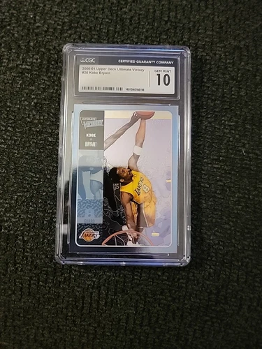 2000-01 Upper Deck Ultimate Victory Basketball Kobe Bryant #26 - CGC 10 - KB47