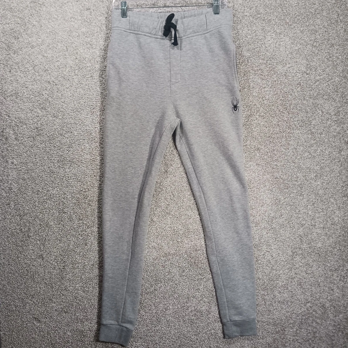 Spyder SweatPants Men s M 30x31 Stretch Gray Thermal Jogger W