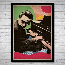 Bill Evans Jazz Music Art Print Poster