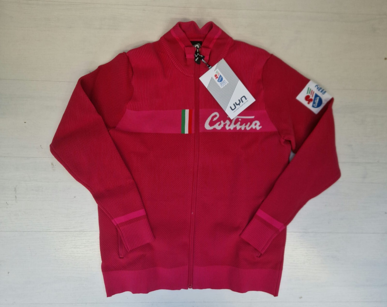 FW23 UYN Ski Knitted Second Capa Cremallera Completa Cortina 2021 Jersey Woman