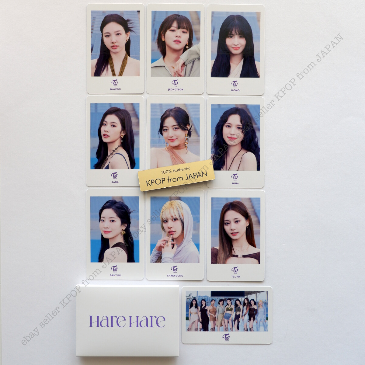 TWICE サナ　Hare Hare トレカケース TWICE サナ サブリー harehare トレカケース - メルカリ