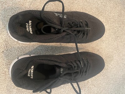 Fila Mens Refractive Memory Foam 1SG30296-013 Black Running Shoes