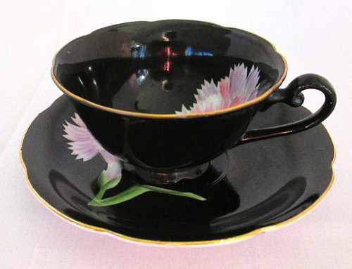 Taza y platillo Trimont China Japón ocupado - Imagen 2 de 15