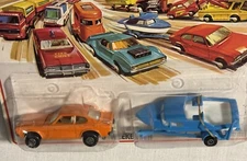 Lesney Matchbox 75 Two Packs TP-5 Weekender Capri With Trailer & Boat