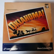 OKLAHOMA 2-Laserdisc LD -- RODGERS  HAMMERSTEIN Laser Disc Free Shipping