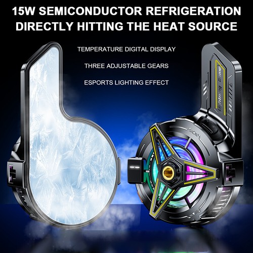 Smartphone Cooler Cooling Pad Semiconductor Phone Cooling Plate Reusable - Afbeelding 9 van 12