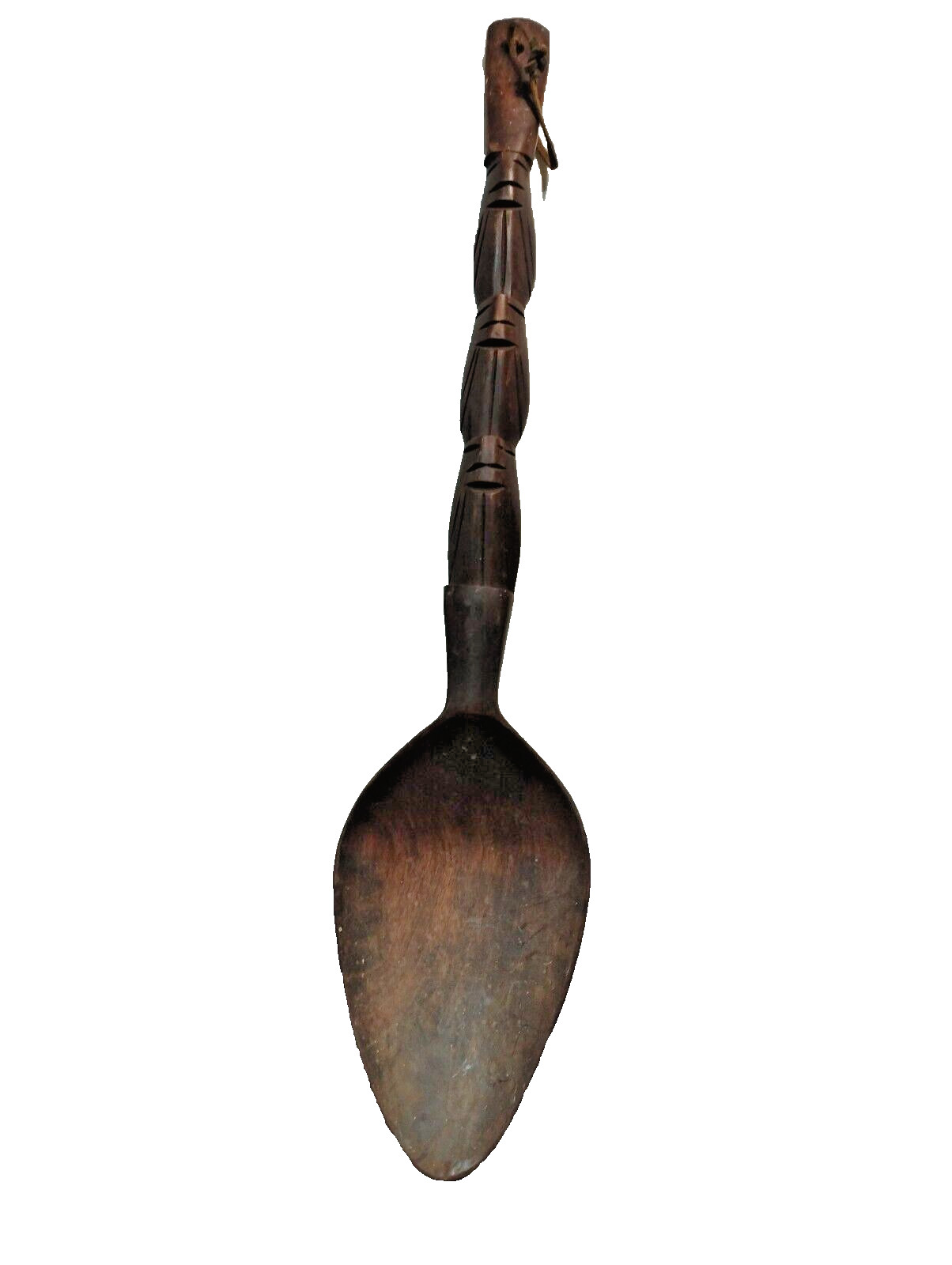 Arte africano: cuchara de madera antigua gigante decoración de pared