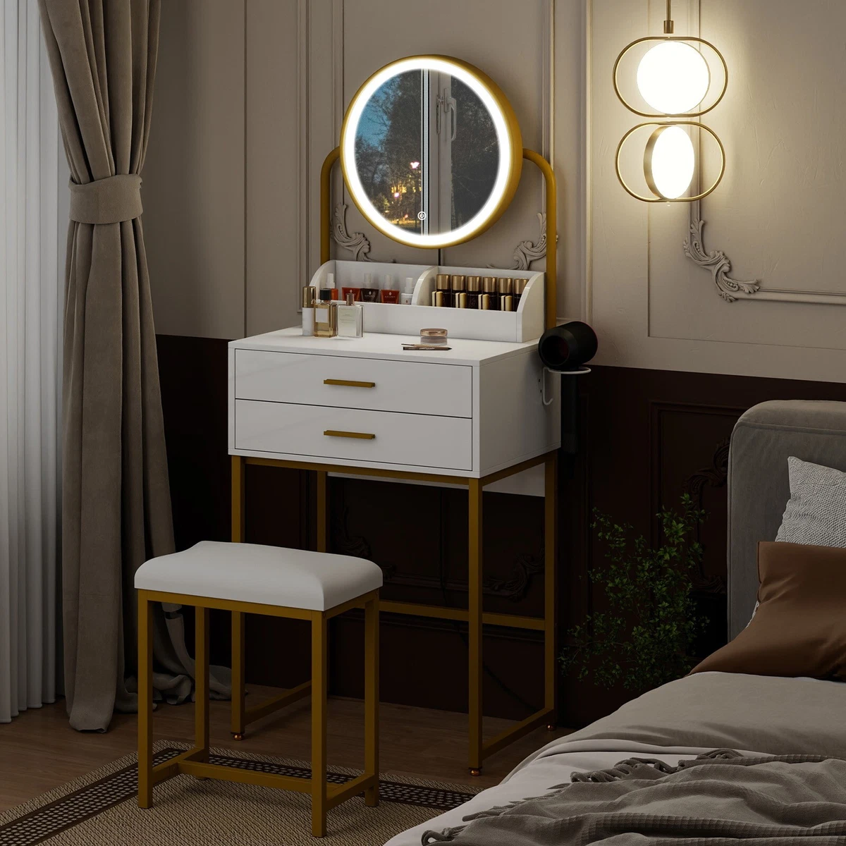 Gold Mirrored Dressing Tables for sale | eBay UK Gold Mirrored Dressing Tables for sale | eBay UK