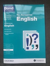 Image of Bond 11+: 7-8 years: No Nonsense English by Orchard, Frances, NEW Book, FREE & F