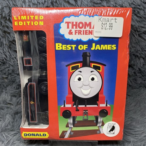 Thomas et ses amis Best Of James bande VHS édition limitée jouet en bois train NEUF