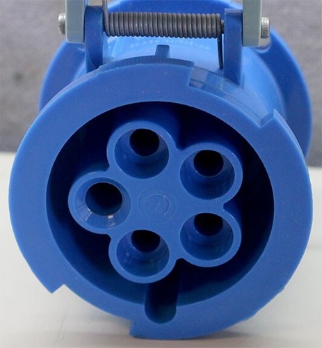 Hubbell 560R9 60A 120V 208V Pin and Sleeve Female Receptacle - 第 2/4 張圖片