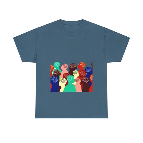 Thoughtful Mind Graphic T-Shirt ,Stylish and Intellectual Vibe,Mind Over Matter - 第 33/49 張圖片