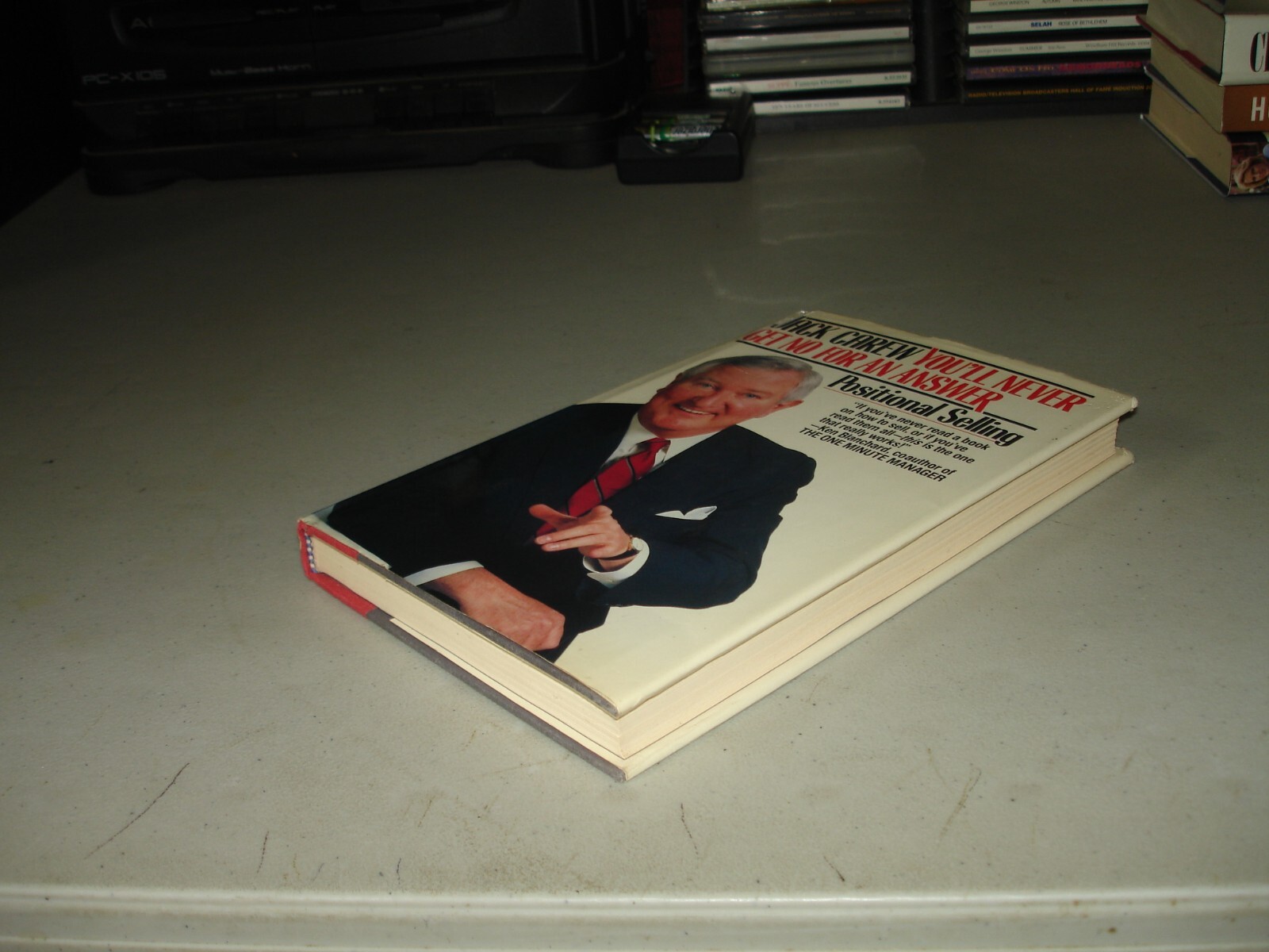 SIGNED You'll Never Get No for an Answer Jack Carew (HC, 1987) VG