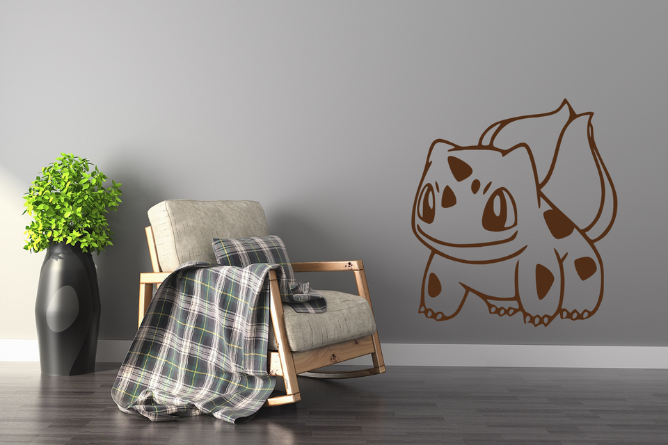 Bulbasaur Pokemon Vinyl Wall Art Decal Sticker Home Decor Crafts FI40 ...