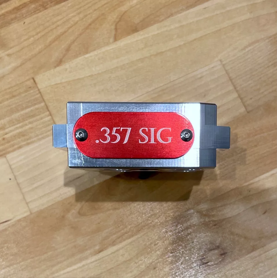 Cabezal de herramienta de precisión Dillon RL550B/C mecanizado Billet, (1,08 grueso como OEM) EE. UU. Foto 4 de 4