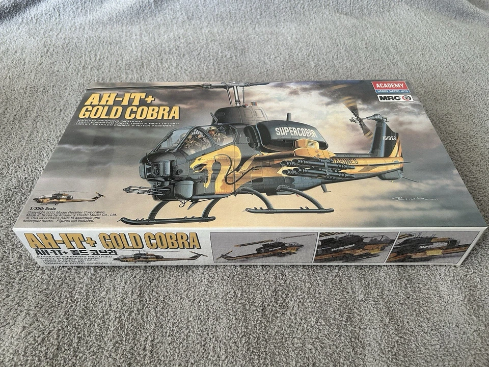 AH-IT+ Gold Cobra Academy Hobby Model Kits MRC 161022  - Image 2 of 4