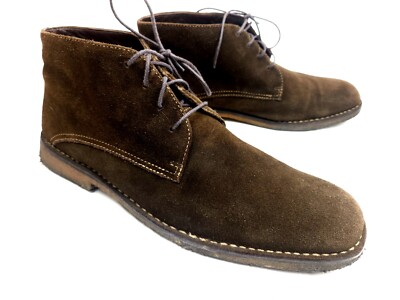 Johnston & Murphy Copeland Suede Chukka Boots Brown Size 13M  display picture 1