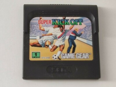 Super KICK OFF Soccer SEGA GAME gear PAL EU EUR