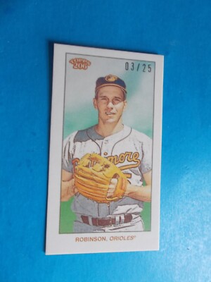 2020 Topps 206 * Brooks Robinson * Cycle back SP  /25 PR=25 * series /wave 5 HOF