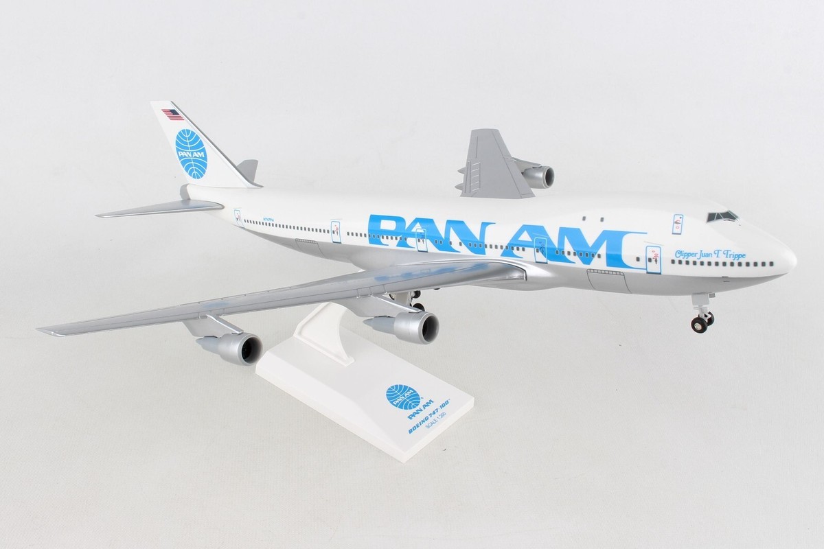 【1/200ダイキャストモデル 】パンナム BOEING 747-100 Boeing 747-100 (747) Pan Am PanAm Airlines 1/200 Scale Model