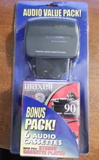 Alaron Personal Stereo Cassette Player Audio Value Pack NEW!