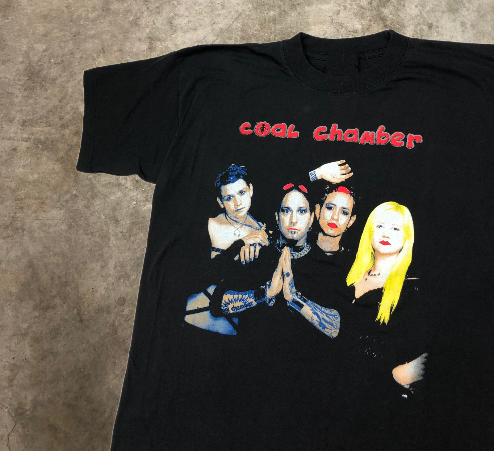 Vintage Coal Chamber 2000 Tour T-shirt Cotton For men Women S-4XL T1356
