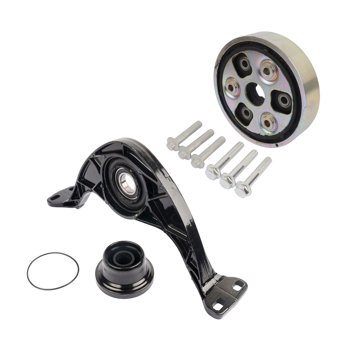 Drive Shaft Coupling + Bearing For Audi Q3 8U VW Tiguan 5N 2011-2017 4WD AWD