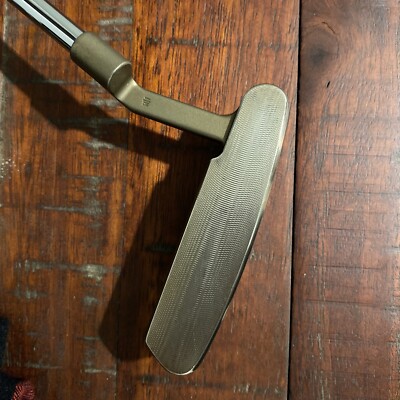 Toulon Garage Chicago Putter🔥TOUR RARE MILLED FACE Gold Matte