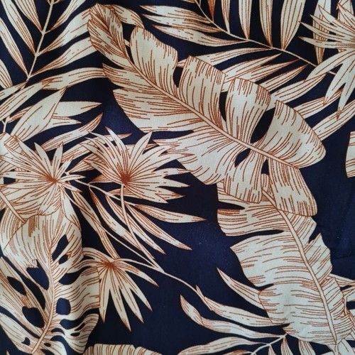 Women's size M 'NEON WHITE' Gorgeous navy cream elastic waist boho pants - BNWT - Picture 5 of 6