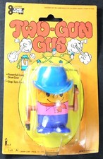 Larami Power Winders "Two-Gun Gus" Wind-Up Cowboy Toy - MIP - Vintage
