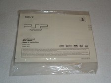 PS2 Sony PlayStation 2 Instruction Manual  Original Papers Sealed in Plastic