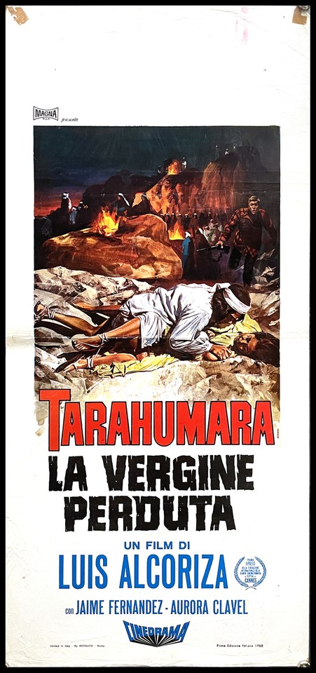 Locandina di TARAHUMARA LA VERGINE PERDUTA (1964)