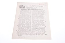   LEICA, LEITZ ORIGINAL 1936 ENGLISH PATENT SPECIFICATION SCNOO RAPID WINDER 160