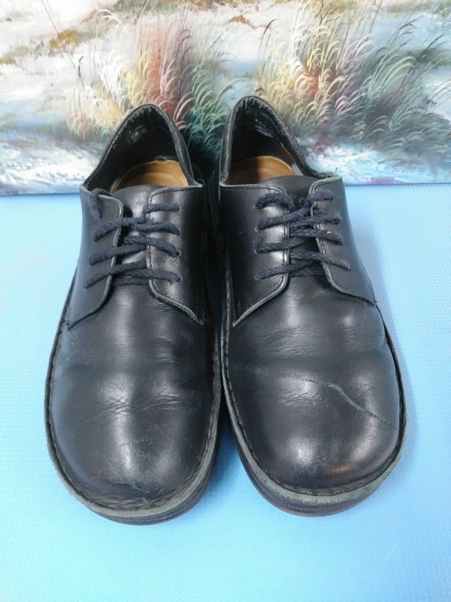 Naot Black Leather Oxford Dress Shoes Men display picture 3