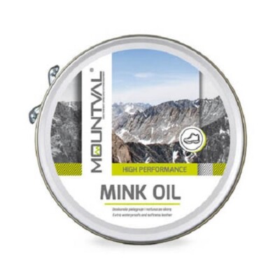 Mountval Mink Oil   Lederöl & hochwertiges Lederfett/Schuhfett