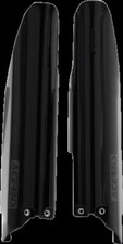 Acerbis Lower Fork Covers - Black , Color: Black 2113730001