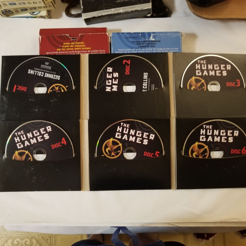 HUNGER GAMES MOCKING JAY CATCHING FIRE AUDIOBOOK SET eBay