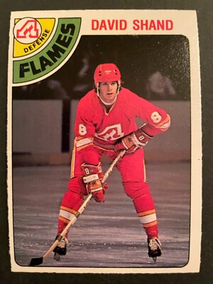 David SHAND 1978-79 O-Pee-Chee Hockey #356 Atlanta Flames