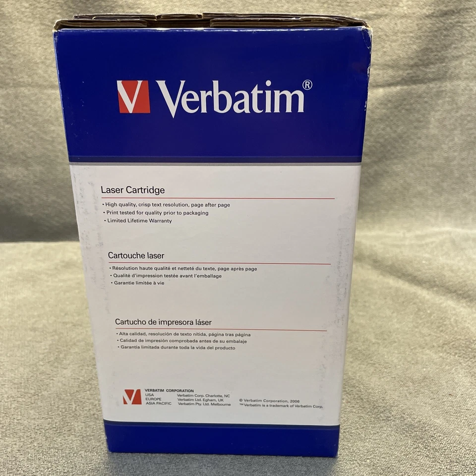 Новый Verbatim лазерный картридж Q2670A HP 3500, 3550, 3700 черный принтер чернила кг JD - Изображение 4 из 4