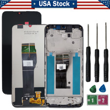 New 6.1" LCD Display Touch Screen Digitizer Assembly Frame For BLU View 4 B135DL