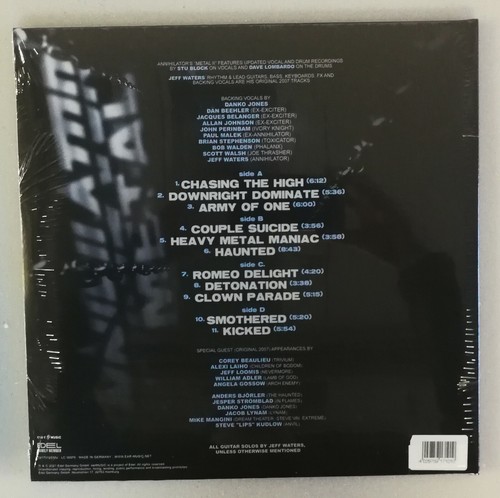 2x 12 " LP Vinyl Annihilator Metal II 180g Limited Orange Colored - WM258 - Picture 2 of 2