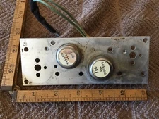 Two 466 5490810 907 Transistors On Plate Germanium PNP, Ham Radio Electronics