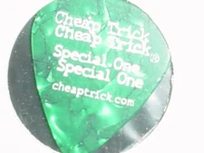 CHEAP TRICK Logo Rick Nielsen Signature Concert Special One Tour GUITAR PICK #4
