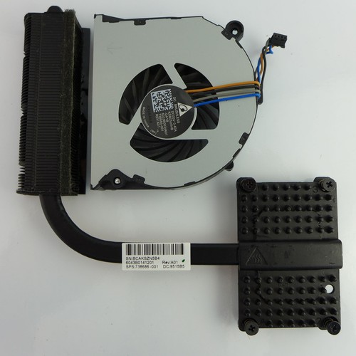 HP ProBook 650 G1 CPU GPU dissipatore + ventola CPU GPU heatsink and fan