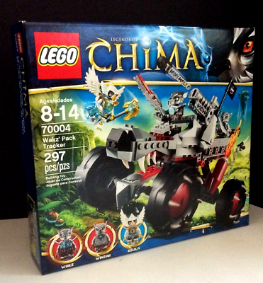 Lego 70004 Legends of Chima Wakz' Pack Tracker New Factory Sealed