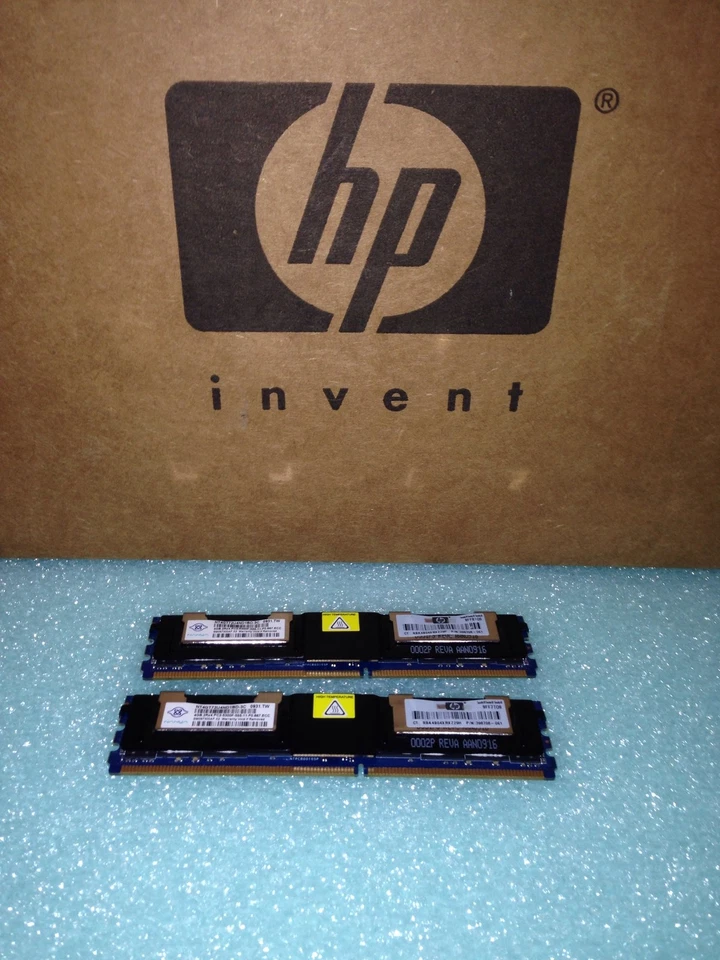 HP 397415-B21 398708-061 8gb ram (2X4GB) memory kit - Image 4 of 4
