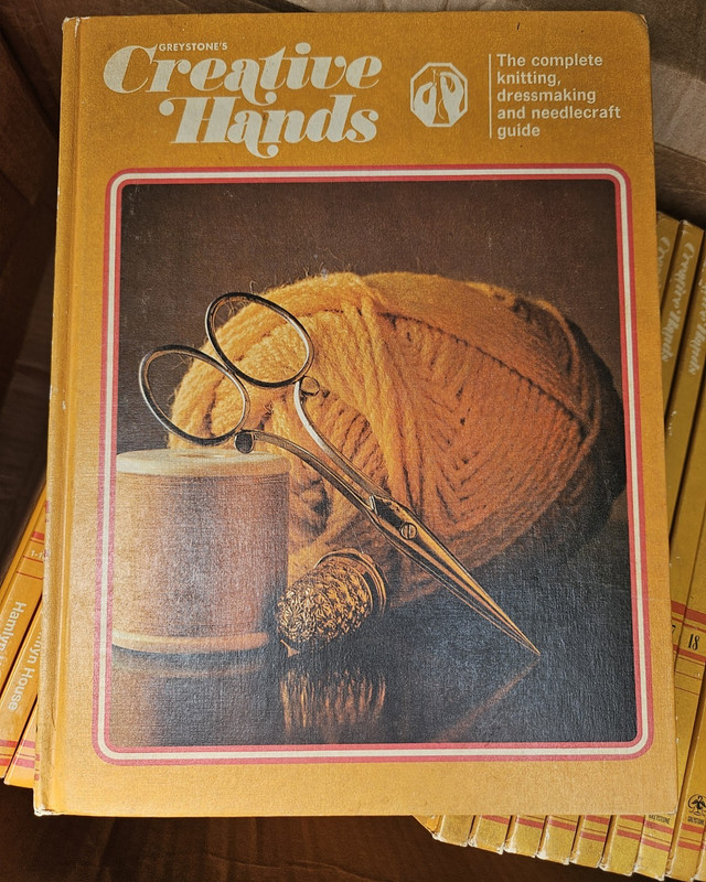 Greystone Creative Hands Complete Set  Creative Hands Knitting Dressmaking Guide