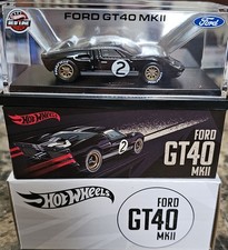 Hot Wheels RLC Exclusive Ford GT40 MkII Black JCP28